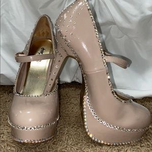 charlotte russe nude heels